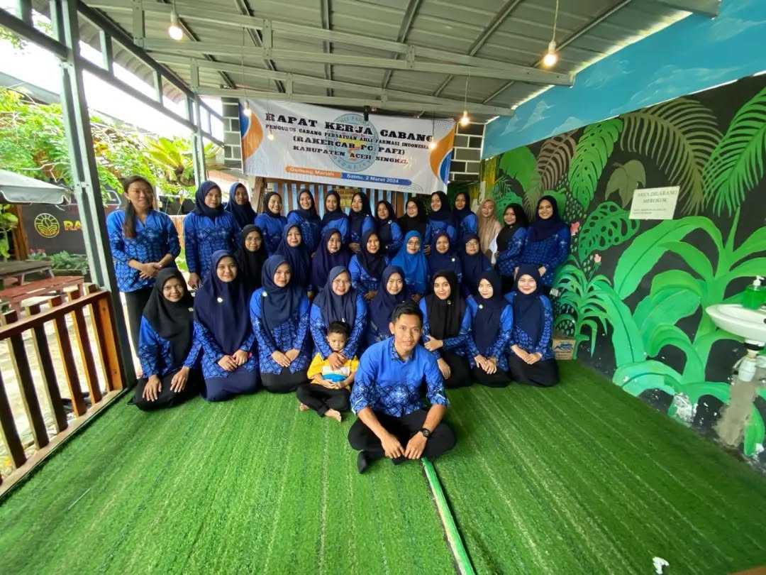 Rapat Kerja Cabang PAFI Kota Sigli Fokus pada Penguatan Organisasi dan Program Kerja
